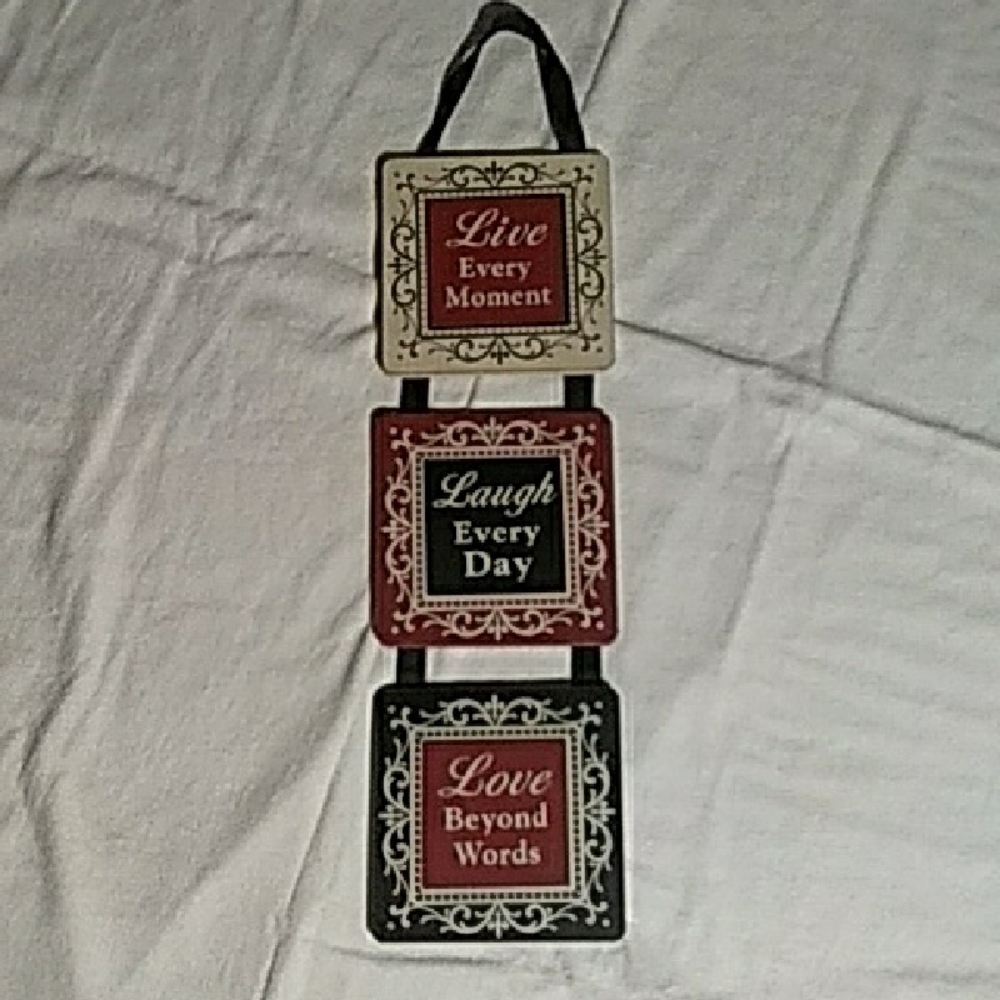 Live Laugh Love Wall Hanging